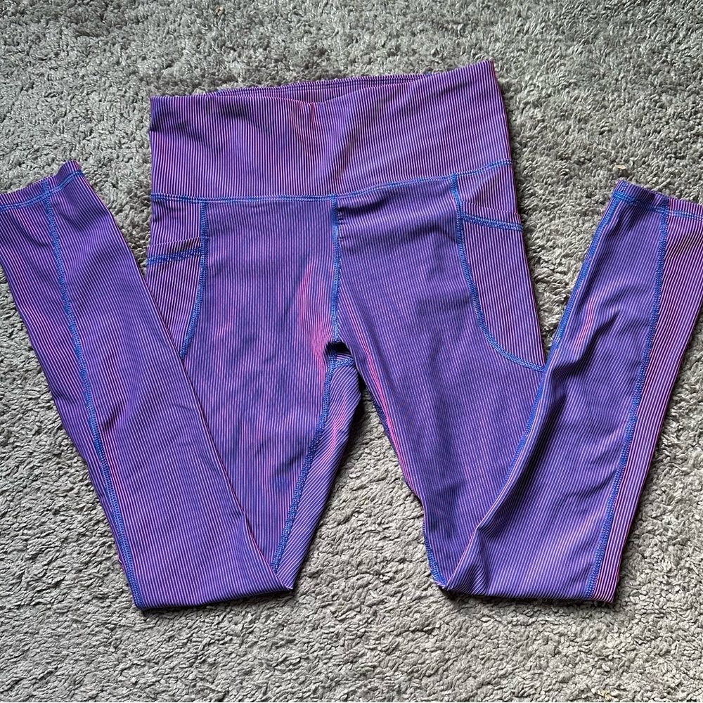 Old Navy Pink/Blue Girls leggings